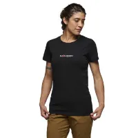 Black Diamond Heritage Wordmark Kortarmet T-skjorte Black Diamond Heritage Wordmark Kortarmet T-skjorte
