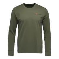 Black Diamond Heritage Wordmark Langarmet T-skjorte