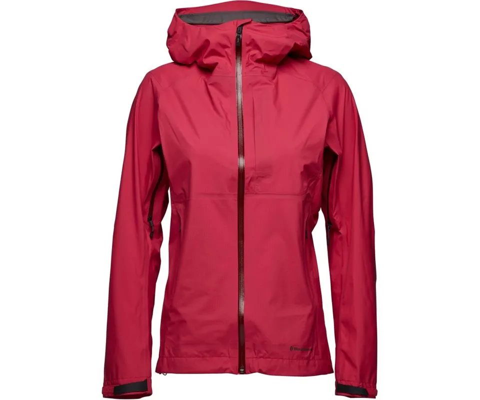 Black Diamond Highline Shell Jacket Women, Pomegranate 2
