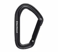 Black Diamond Hotforge Straight Gate black Black Diamond Hotforge Straight Gate black