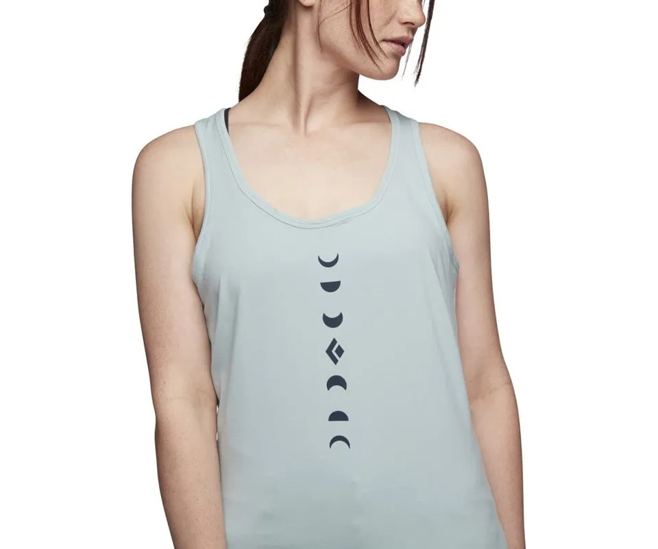 Black Diamond Icon Full Moon Tank Women, Ice blue