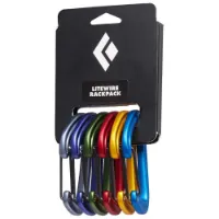 Black Diamond Lite Wire Karabinkrok 6 Enheter