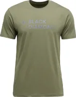 Black Diamond Mini Stacked Kortarmet T-skjorte