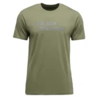 Black Diamond Mini Stacked Kortarmet T-skjorte