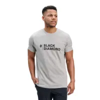 Black Diamond Mini Stacked Kortarmet T-skjorte