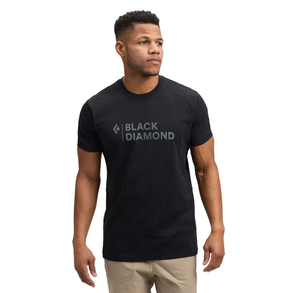 Black Diamond Mini Stacked Kortarmet T-skjorte