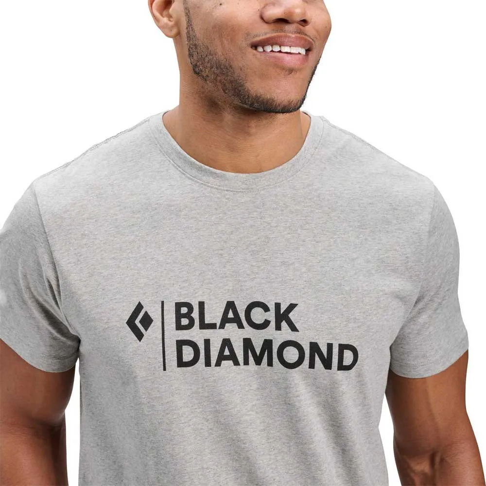 Black Diamond Mini Stacked Kortarmet T-skjorte