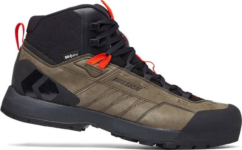 Black Diamond Mission Leather Mid Wp Tilnærmingssko