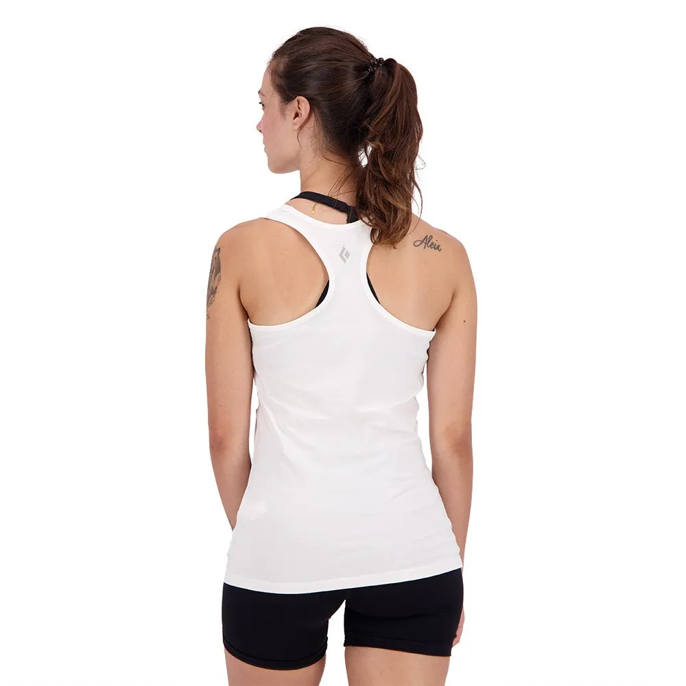 Black Diamond Rainbow Diamond Ermeløs T-skjorte, White