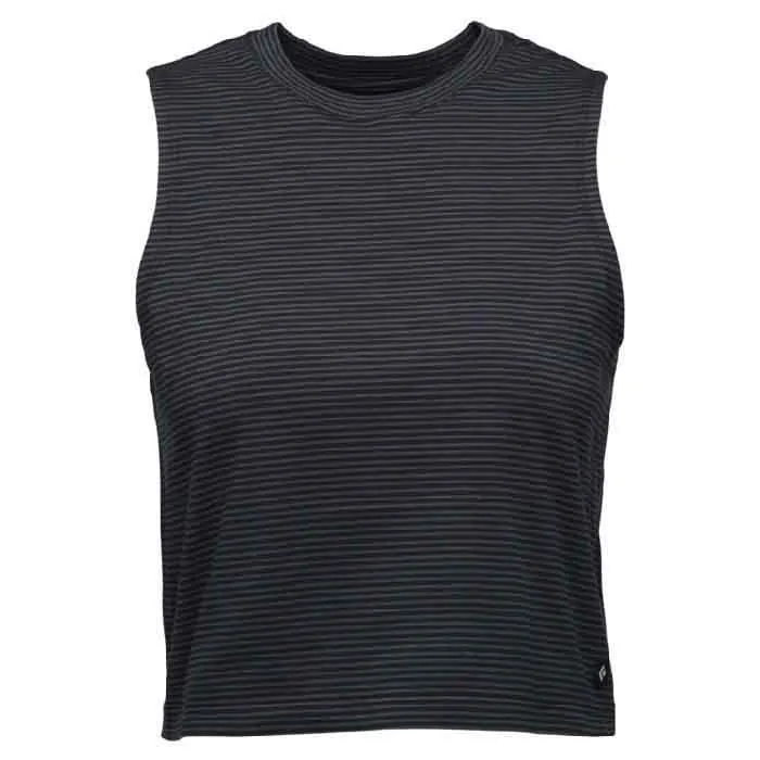 Black Diamond Stripe Ermeløs T-skjorte Black Diamond Stripe Ermeløs T-skjorte