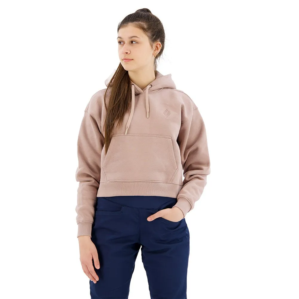Black Diamond W Crop Po Hoody