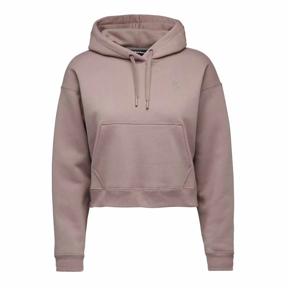 Black Diamond W Crop Po Hoody