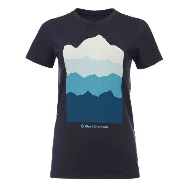 Black Diamond W SS Vista Tee, Eclipse