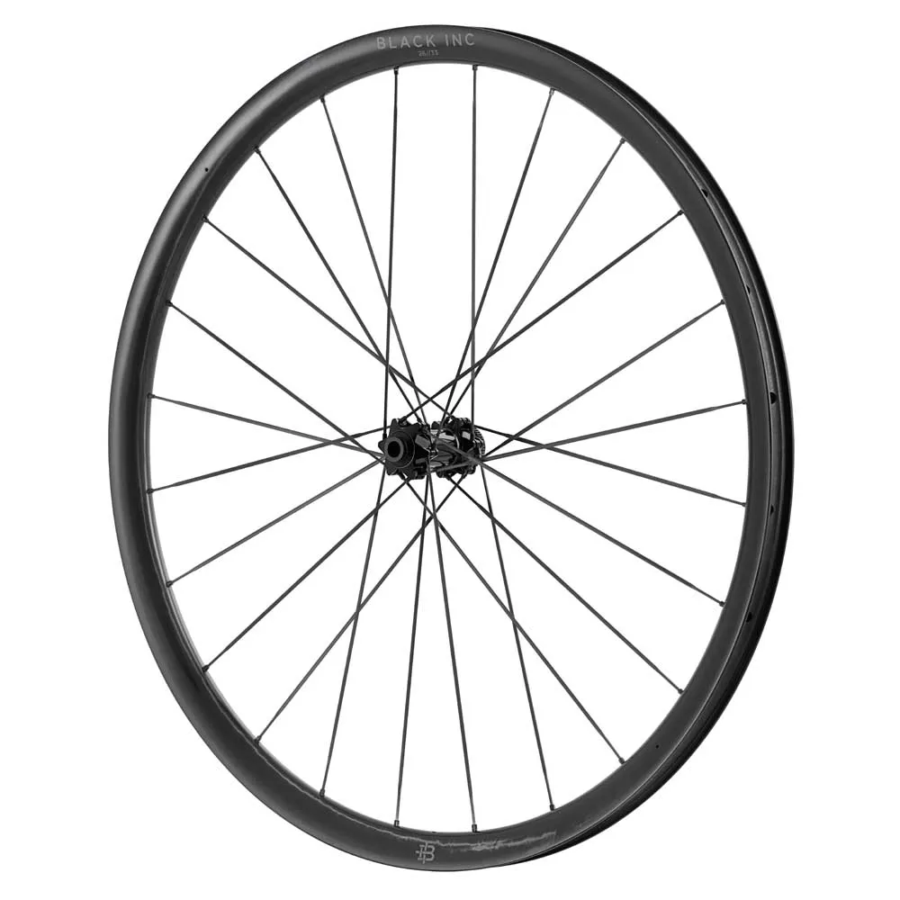 Black Inc 28|33 Cs Cl Disc Tubeless Landeveishjulsett Black Inc 28|33 Cs Cl Disc Tubeless Landeveishjulsett