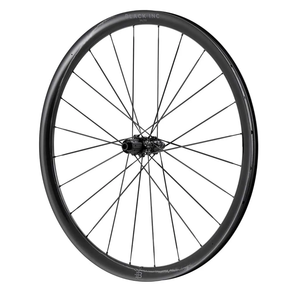 Black Inc 28|33 Cs Cl Disc Tubeless Landeveishjulsett Black Inc 28|33 Cs Cl Disc Tubeless Landeveishjulsett