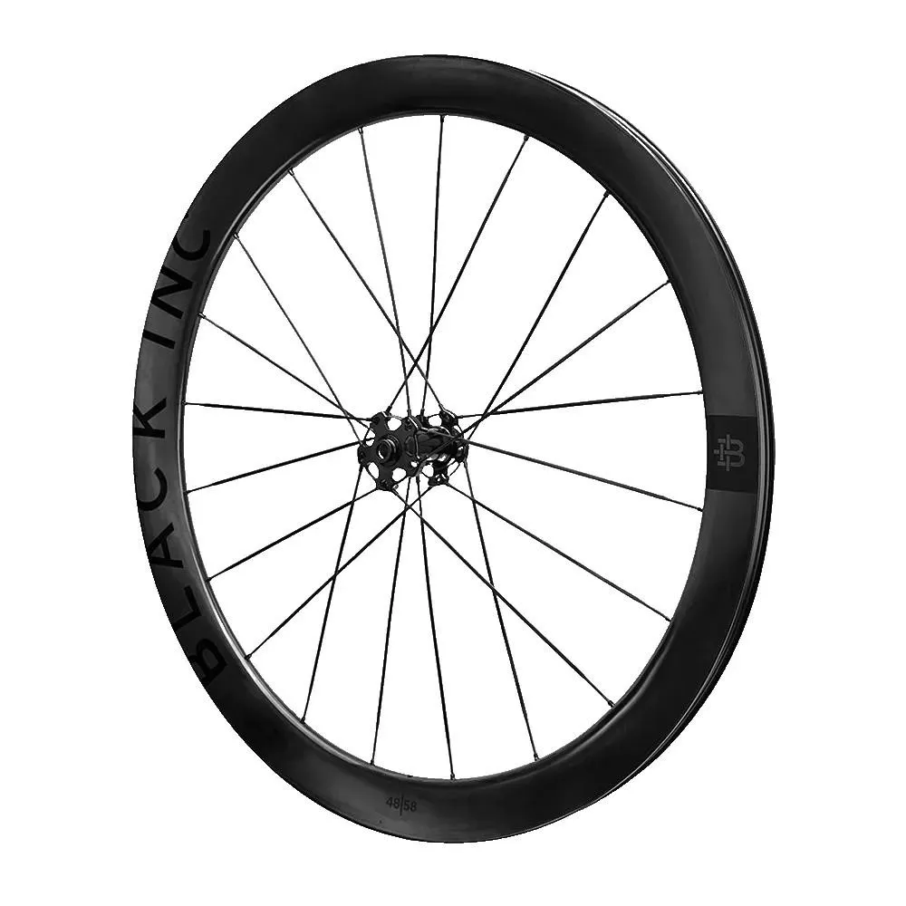 Black Inc 48|58 Cs Cl Disc Tubeless Landeveishjulsett, Jet black, 12 x 100/12 x 142mm, Shimano/Sram HG