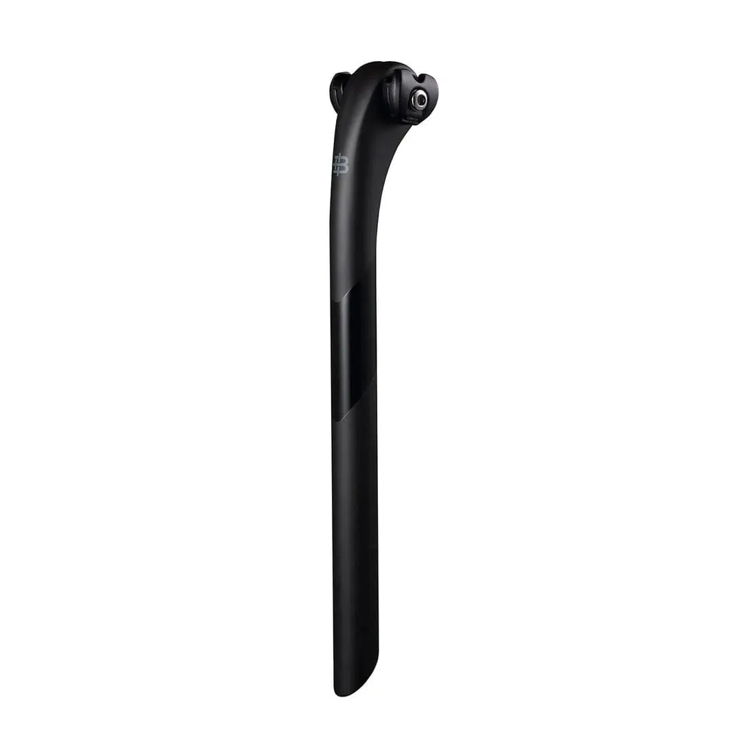 Black Inc Carbon Fiber Road Seatpost 25mm Ofset 27,2mm, Carbon black
