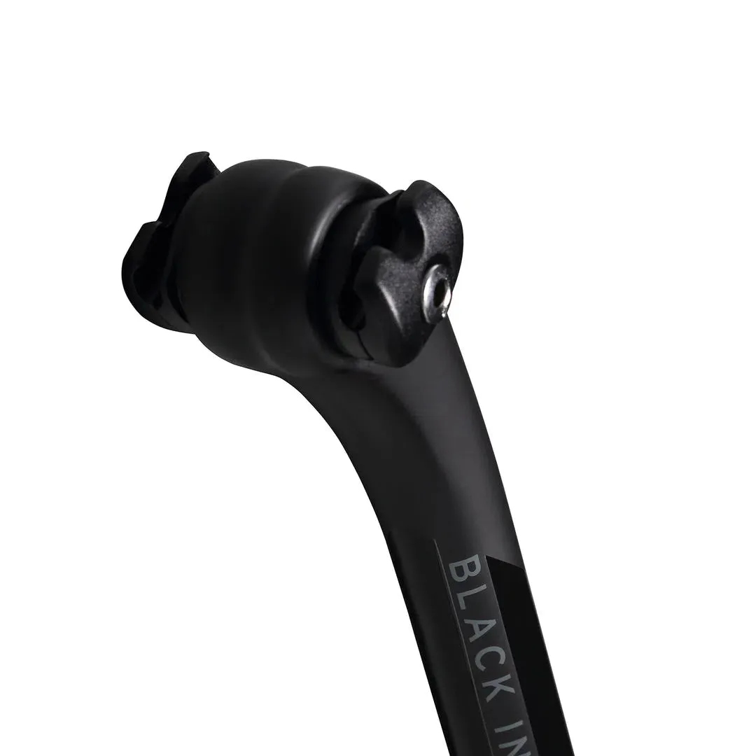 Black Inc Carbon Fiber Road Seatpost 25mm Ofset 27,2mm, Carbon black
