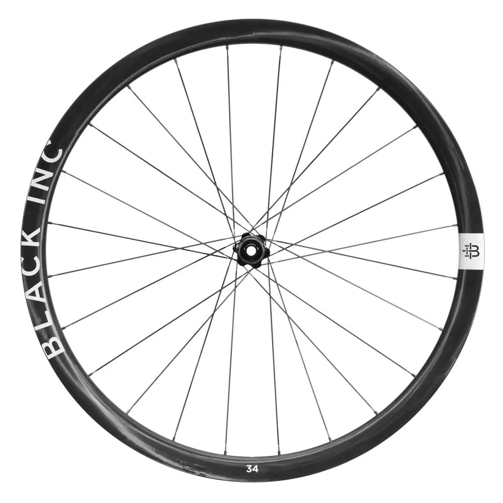 Black Inc Thirty Four Cl Disc Tubeless Hjulsett For Grussykkel, Black, 12 x 100/12 x 142mm, Shimano/Sram HG Black Inc Thirty Four Cl Disc Tubeless Hjulsett For Grussykkel, Black, 12 x 100/12 x 142mm, Shimano/Sram HG