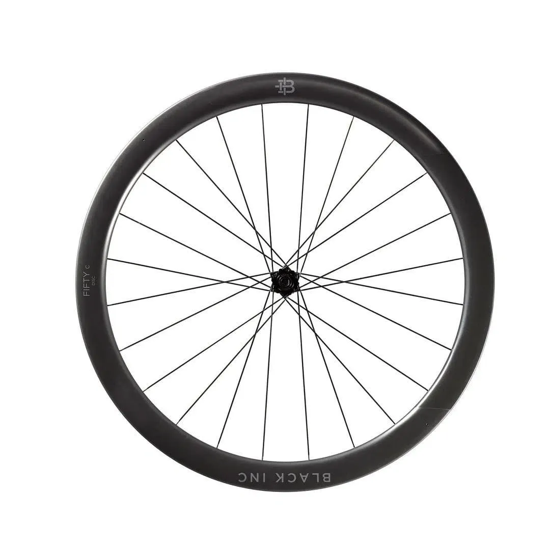 Black Inc Wheels Fifty Team Edition Disc Brake Clincher, Carbon black Black Inc Wheels Fifty Team Edition Disc Brake Clincher, Carbon black