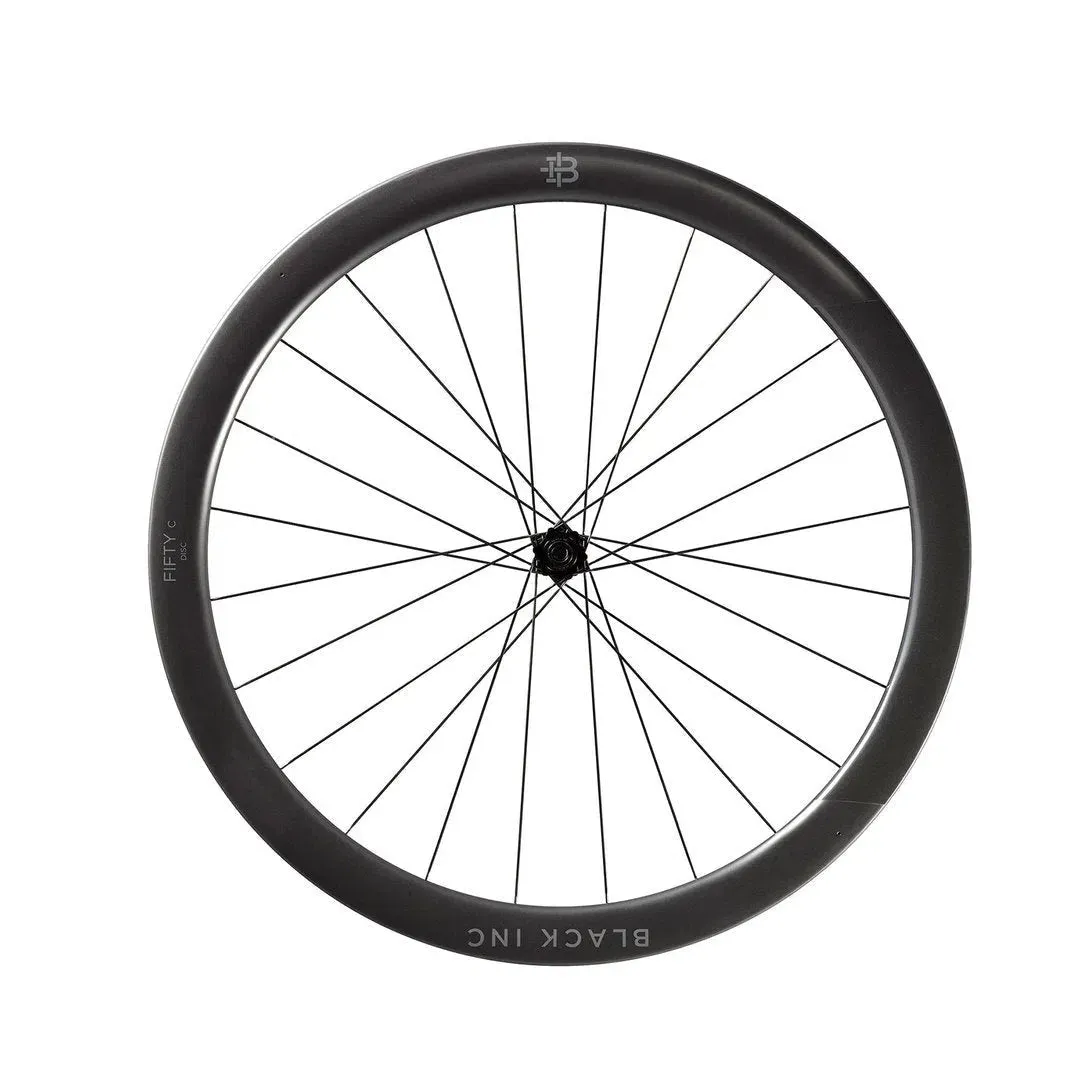 Black Inc Wheels Fifty Team Edition Rim Brake, Carbon black Black Inc Wheels Fifty Team Edition Rim Brake, Carbon black