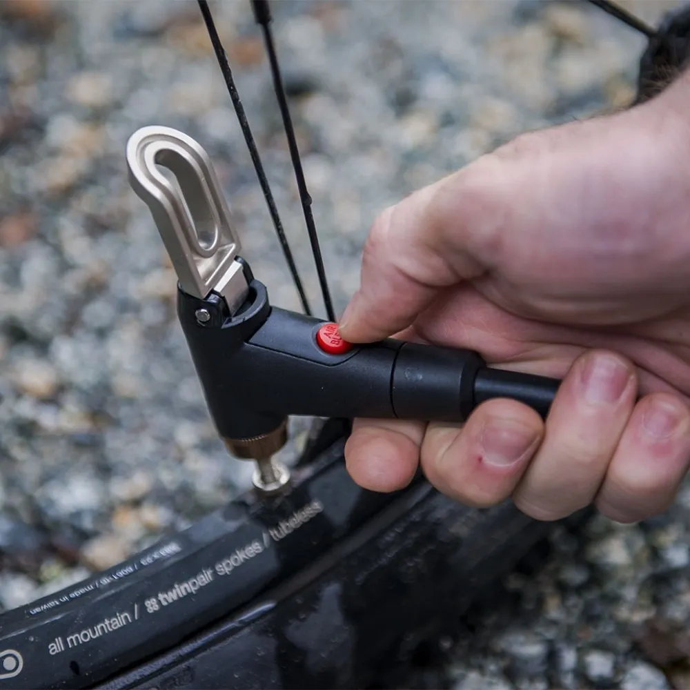 Blackburn Chamber Tubeless Gulvpumpe, Black, One Size