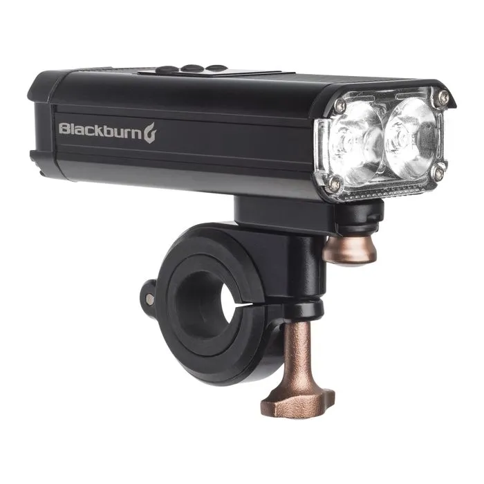 Blackburn Countdown 1600 Frontlys, Black, 1600 Lysstyrker