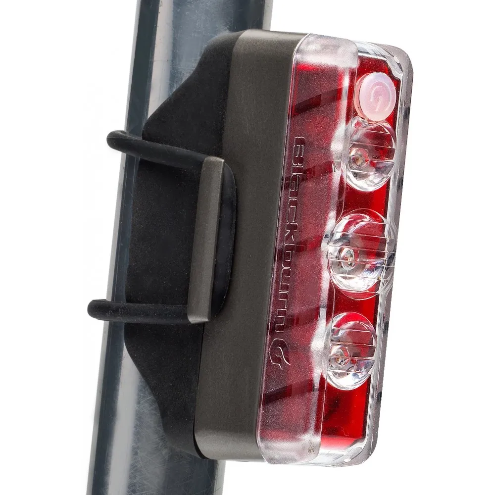Blackburn Dayblazer 125 Baklys, Black / red, 125 Lysstyrker