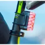 Blackburn Dayblazer 125 Baklys, Black / red, 125 Lysstyrker
