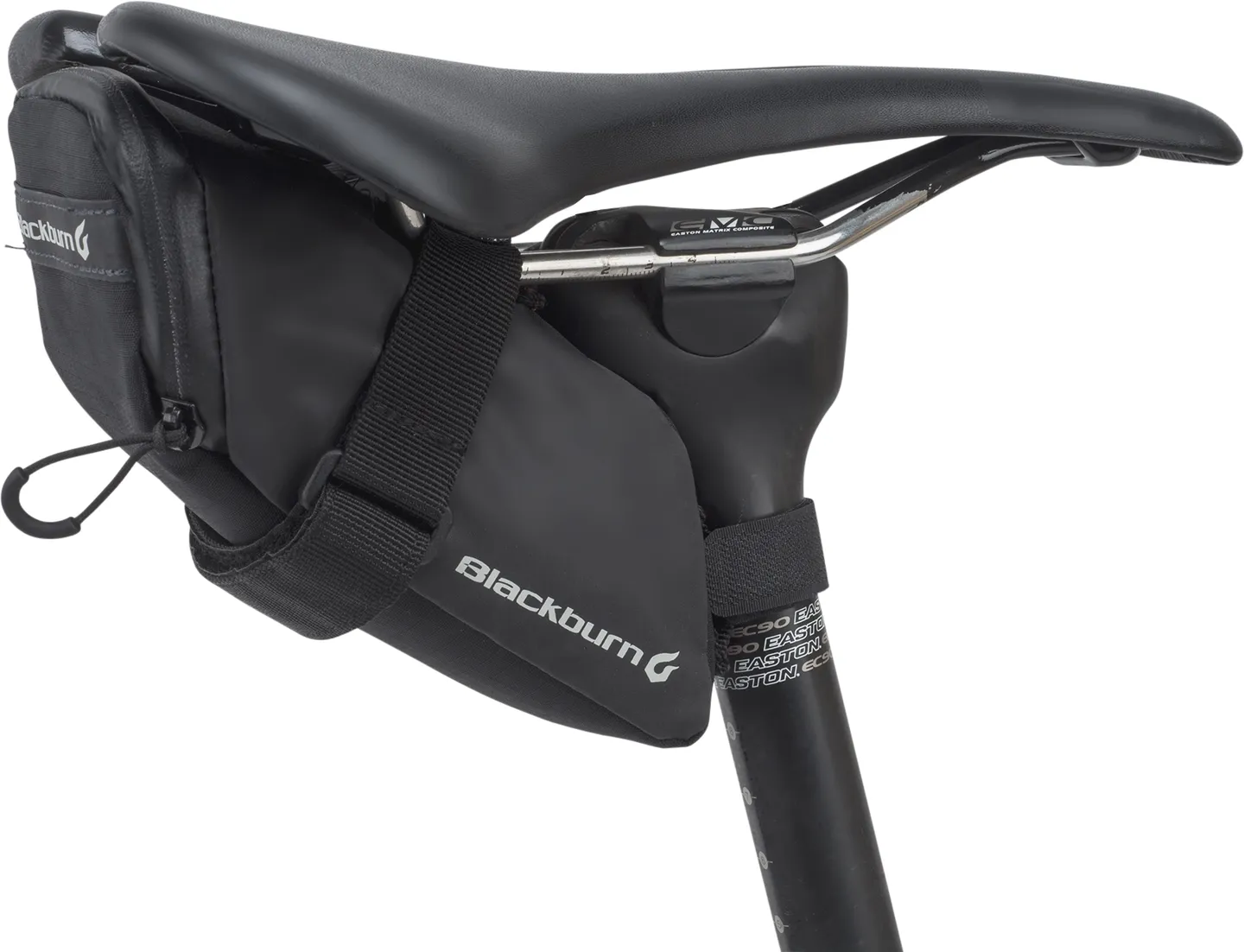 Blackburn Grid Medium Seteveske, Black reflective, One Size