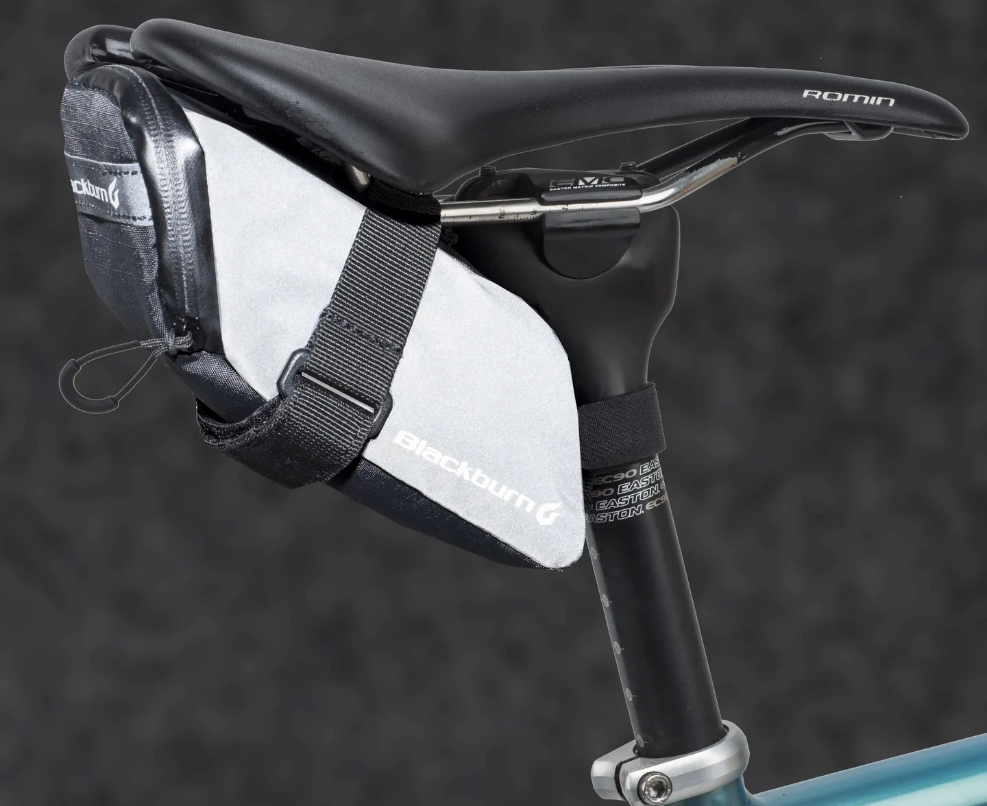 Blackburn Grid Medium Seteveske, Black reflective, One Size