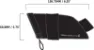 Blackburn Grid Small Seteveske, Black reflective, One Size