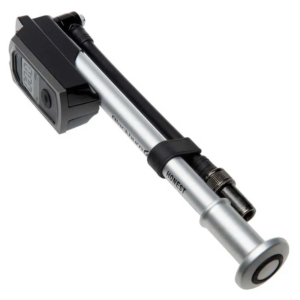 Blackburn Honest Digital Fjæringspumpe, Silver, One Size Blackburn Honest Digital Fjæringspumpe, Silver, One Size