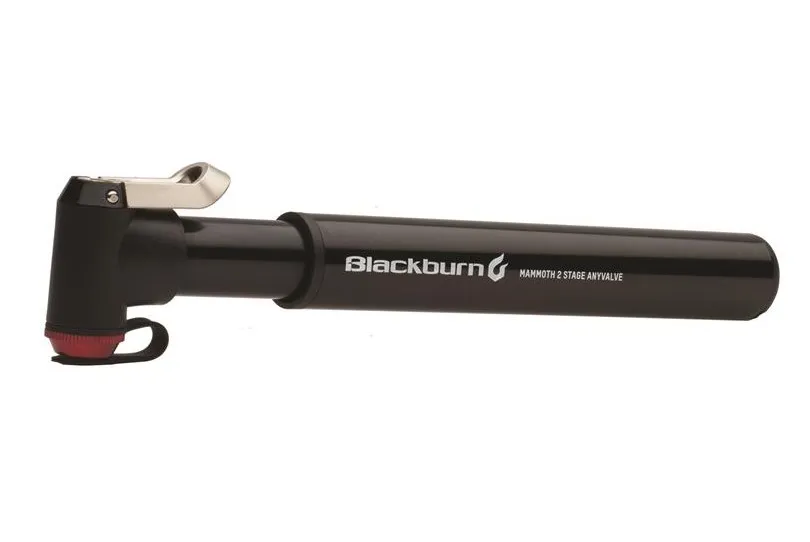 Blackburn Mammoth Håndpumpe Med 2-Veis Kammer, Black, One Size