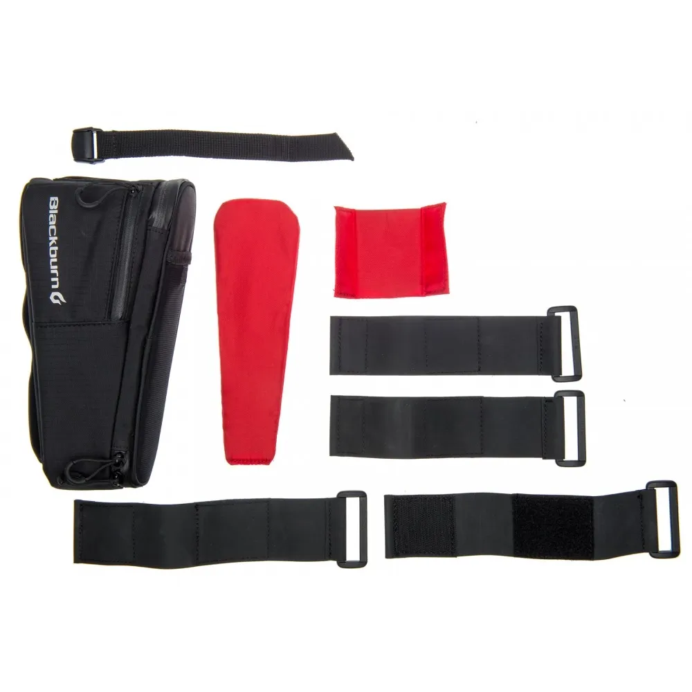 Blackburn Outpost Top Tube Overrørsveske, Black, One Size