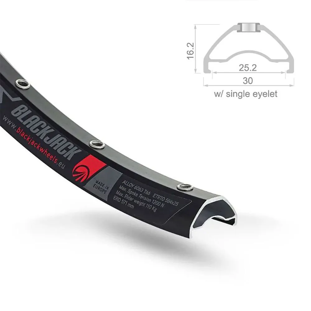 Blackjack Mtb Tubeless 25 Mm Felg
