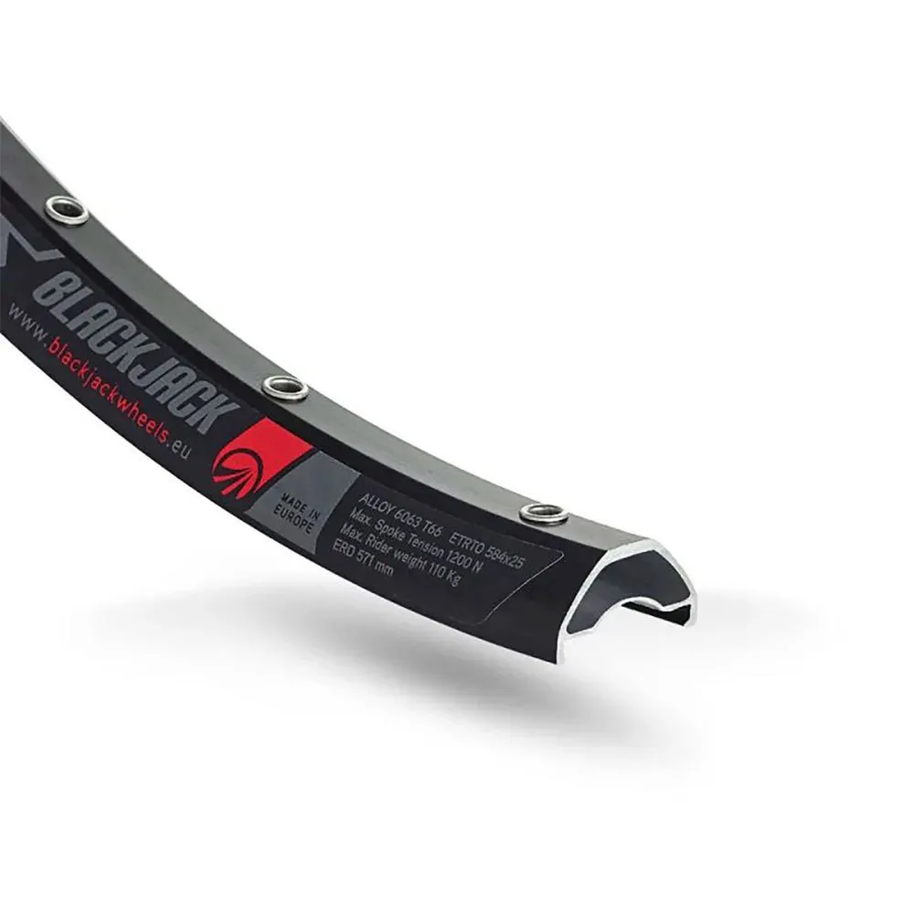 Blackjack Mtb Tubeless 25 Mm Felg Refurbished, Black, 29" 32H