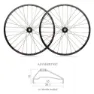 Blackjack Ready 27.5´´ 6b Disc Tubeless Mtb-hjulsett, Black, 15 x 100 / 12 x 142mm, Shimano/Sram HG
