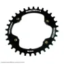 Blackspire Snaggletooth Xtr 9000 & 9020 Ovalt Drev, Black, 34t