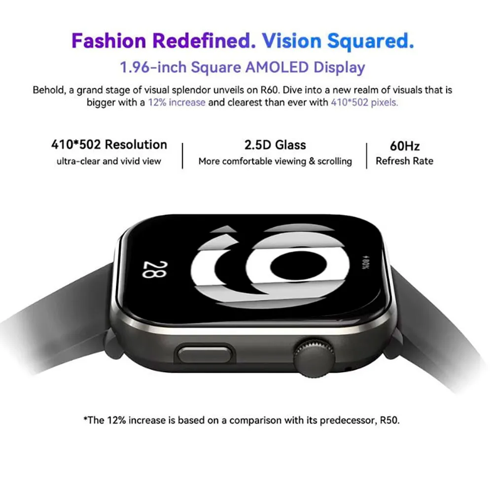 Blackview R60 Smartklokke, Lilac Blackview R60 Smartklokke, Lilac