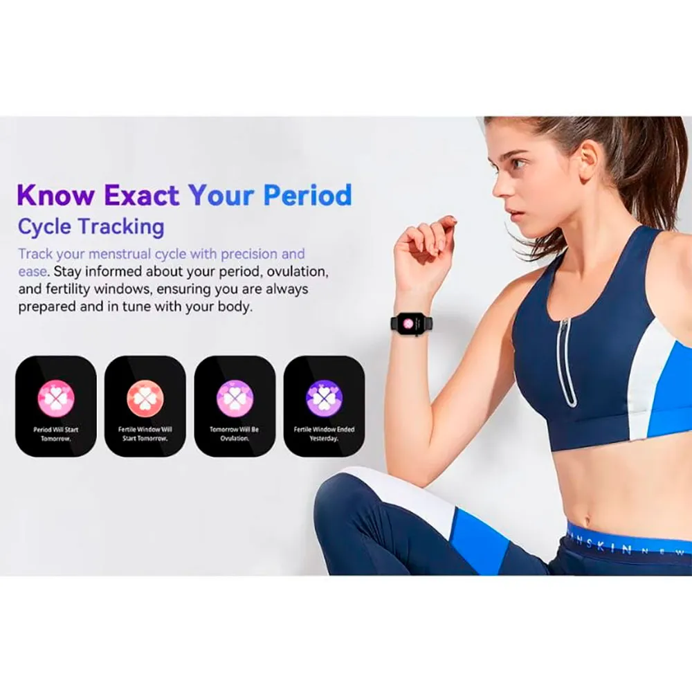 Blackview R60 Smartklokke, Lilac Blackview R60 Smartklokke, Lilac