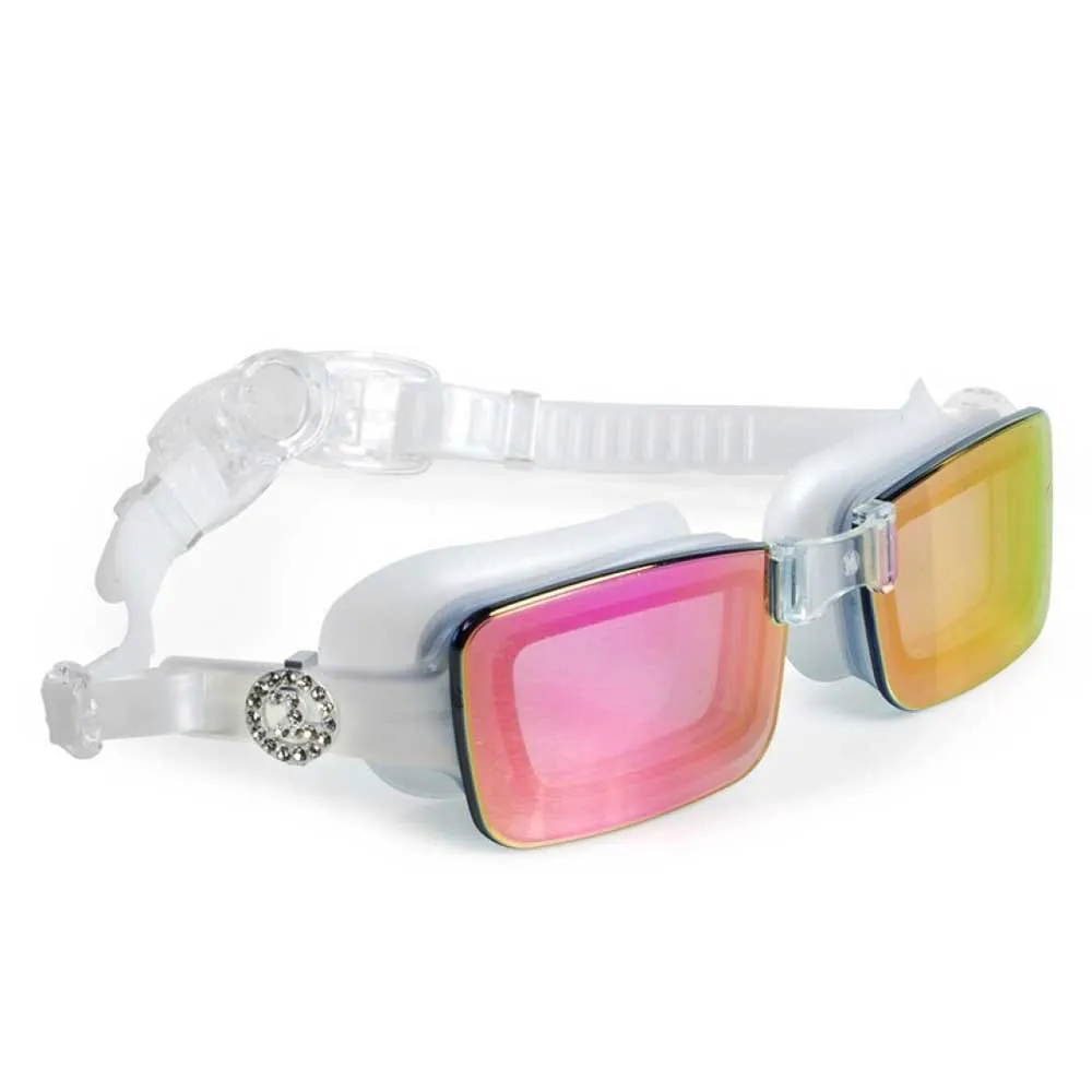 Bling2o Vivacity Svømmebriller For Barn unisex, White, One Size