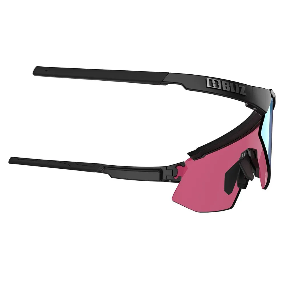 Bliz Breeze Small Nano Optics Solbriller, Matt black, Nordic Light Begonia/CAT2+Brown Silver Mirror/CAT3 Bliz Breeze Small Nano Optics Solbriller, Matt black, Nordic Light Begonia/CAT2+Brown Silver Mirror/CAT3