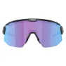 Bliz Breeze Small Nano Optics Solbriller, Matt black, Nordic Light Begonia/CAT2+Brown Silver Mirror/CAT3