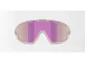 Bliz Fusion Small (25) sykkelbriller brown mirror lens matte, Lilla/rosa