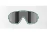 Bliz Fusion Small (25) sykkelbriller smoke mirror lens matte, Grønn