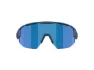 Bliz Matrix Medium (33) sykkelbriller rose/violet mirror blue lens matte