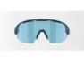 Bliz Matrix Small (30) sykkelbriller smoke mirror lens matte, Matt blue, Smoke w Ice Blue Multi