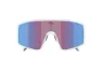 Bliz P001 XL (42) sykkelbriller rose/violet mirror lens matte, Blå/hvit/multifarget