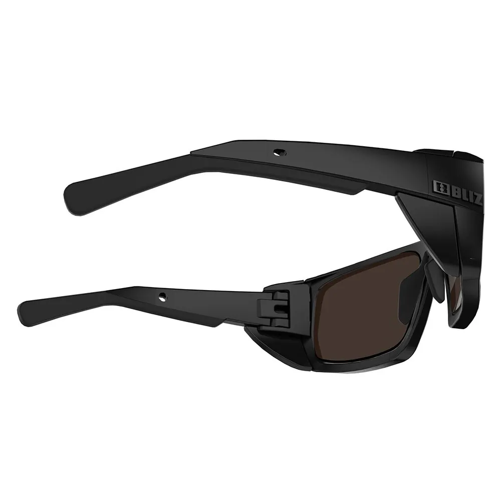 Bliz Peak Nano Optics Foto Kromatiske Solbriller, Matt black, Brown Med Blue Multicoating/CAT2-4 Bliz Peak Nano Optics Foto Kromatiske Solbriller, Matt black, Brown Med Blue Multicoating/CAT2-4